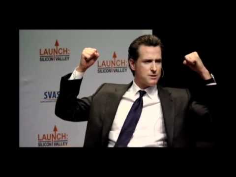 Gavin Newsom, Lieutenant Governor of California at Launch: Silicon Valley 2011